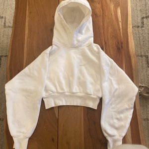 TNA perfect hoodie crop